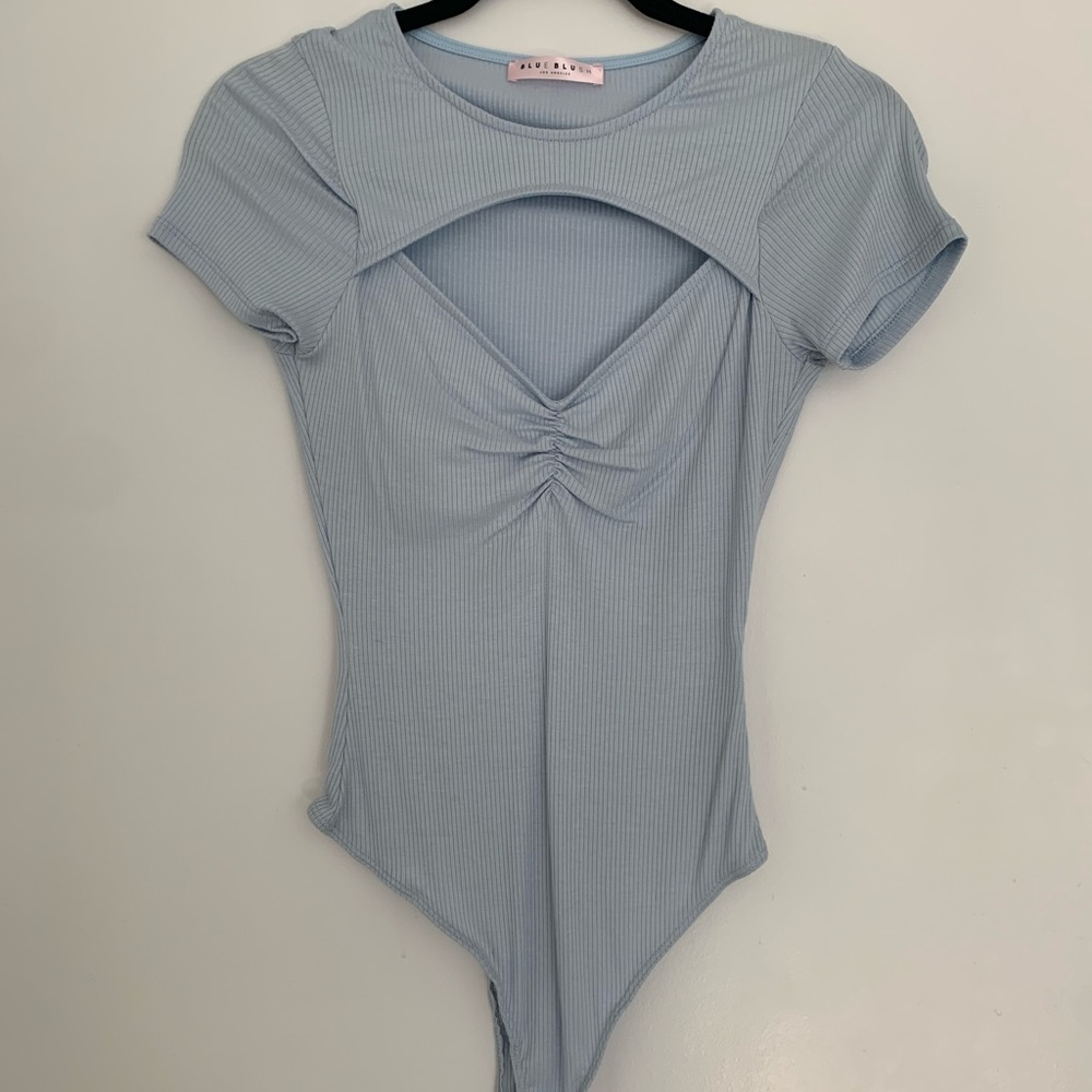 Blue Blush Bodysuit